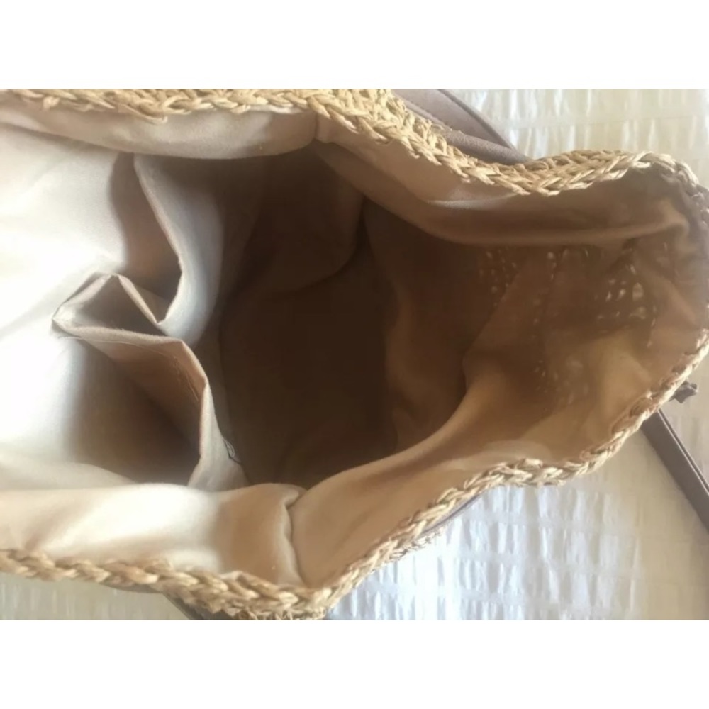 ANTHROPOLOGIE JCrew Zara Straw Tote - Picture 4 of 6